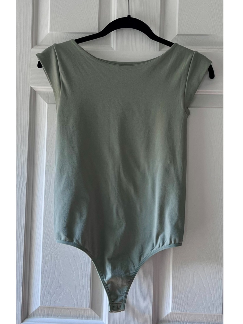 Free People Olive Green Intimately Stretch Bodysuit